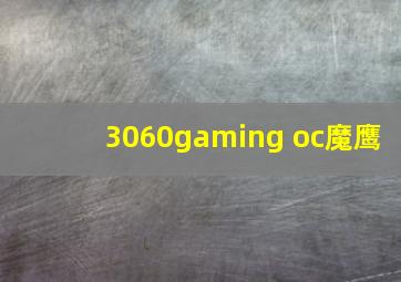 3060gaming oc魔鹰